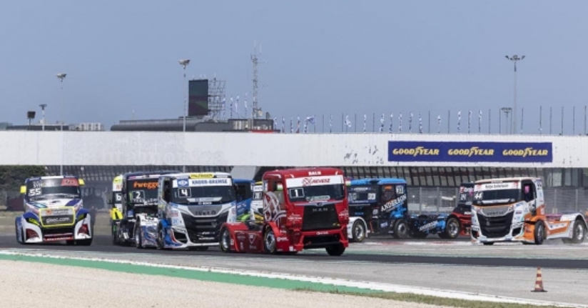 Electric trucks in the races