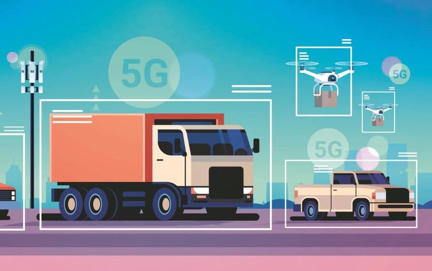 5G technology to cargo transport