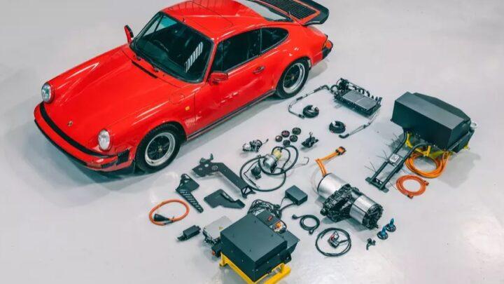 Felten Motors has created a kit to turn a classic Porsche 911 into an electric car